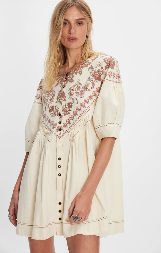 Free People Orson Mini Dress