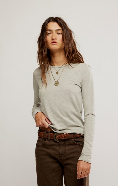 Free People Nova Long Sleeve Tee