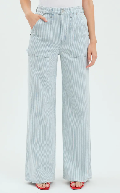 Daze Far Out Utility High Rise Wide Leg