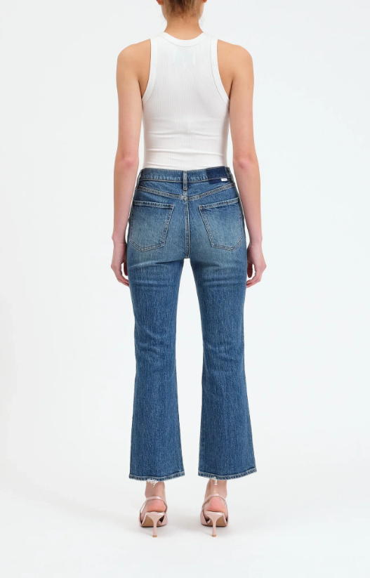 Daze Soho High Rise Ankle Flare - Rush Hour