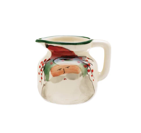 Vietri Old St. Nick Creamer