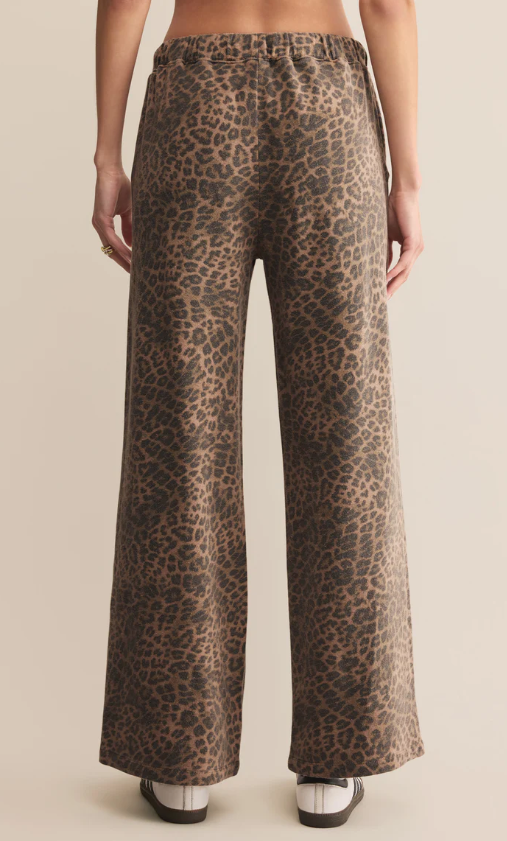 Z Supply Hunter Knit Leopard Pant