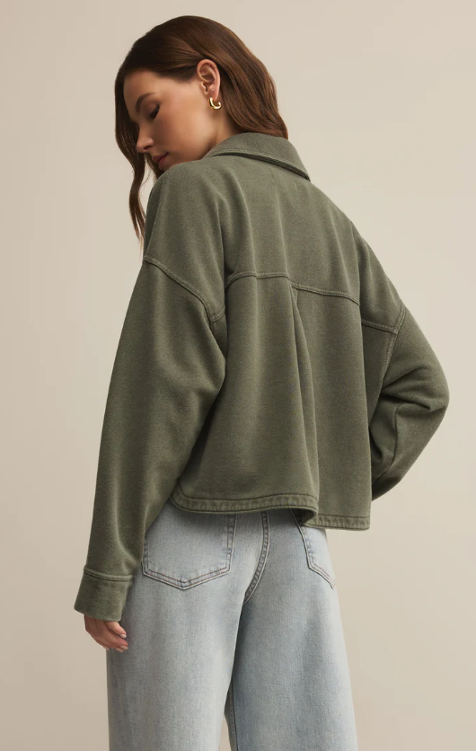 Z Supply All Day Cropped Knit Jacket