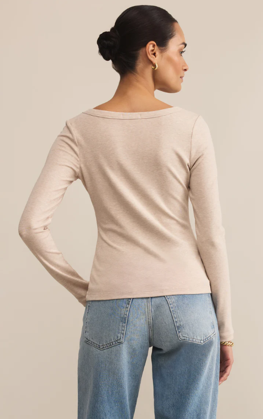 Z Supply Second Skin Scoop Neck Top