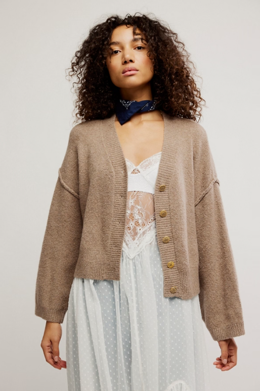 Free People Cool of the Night Cardi
