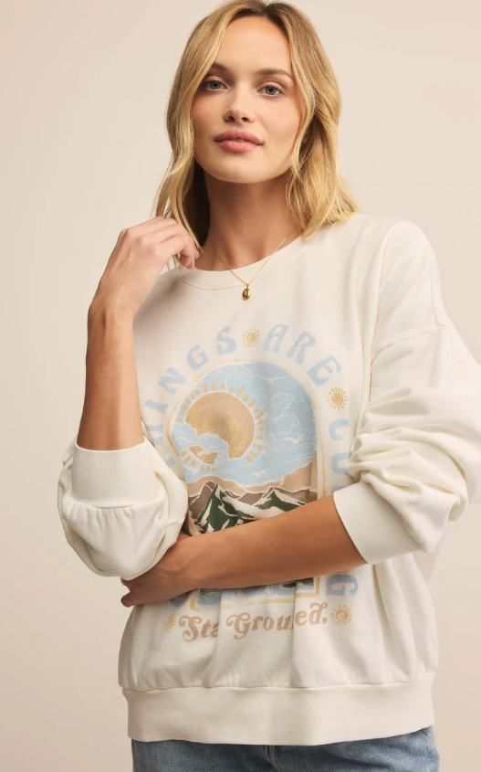 Z Supply Grounded Sunday Sweatshirt