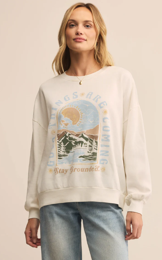 Z Supply Grounded Sunday Sweatshirt