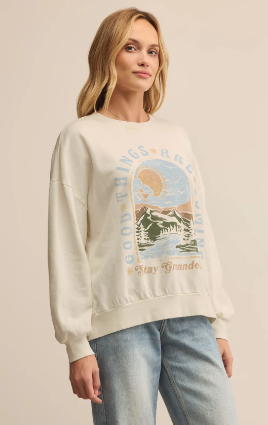 Z Supply Grounded Sunday Sweatshirt