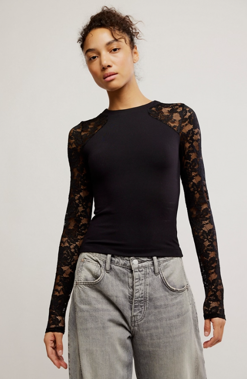 Free People No Excuses Long Sleeve