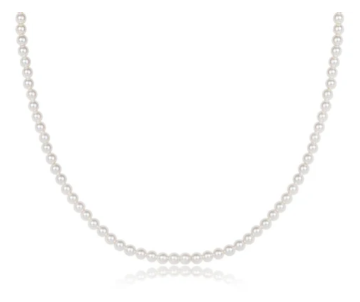 E Newton Choker Classic Pearl Bead