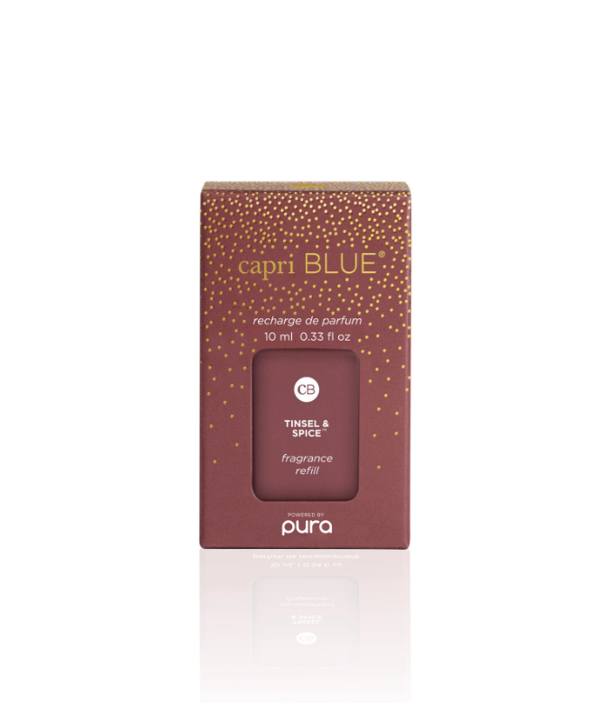 Pura Diffuser Refill - Tinsel & Spice by Capri Blue