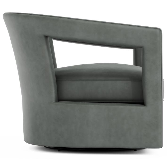 Paloma Leather Swivel Chair