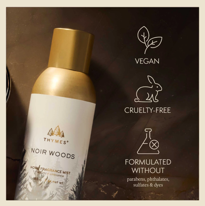 Thymes Noir Woods Home Fragrance Mist