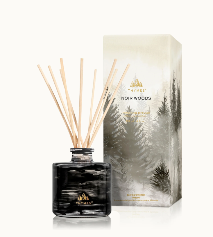 Thymes Noir Woods Reed Diffuser