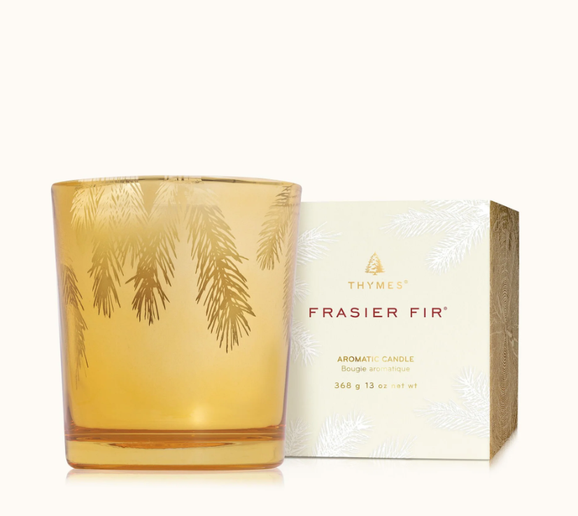 Thymes Frasier Fir Gilded Candle with Box