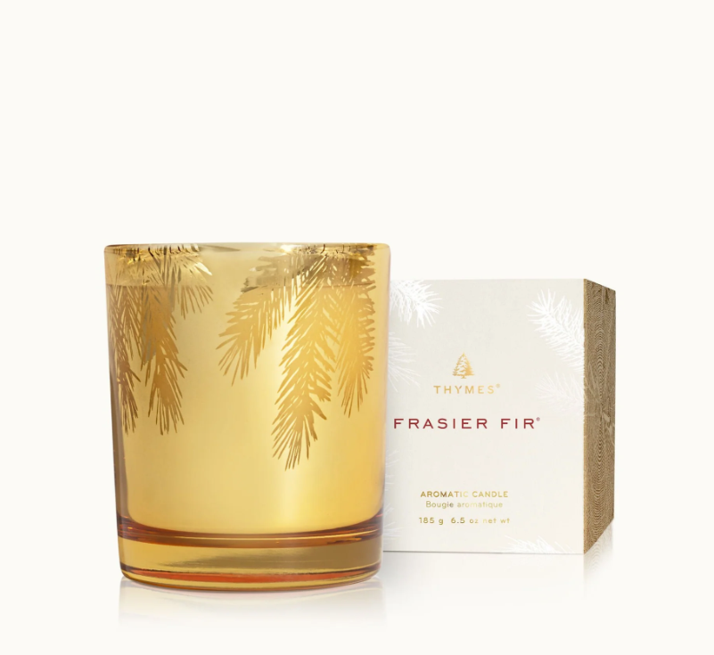 Thymes Frasier Fir Gilded Candle with Box