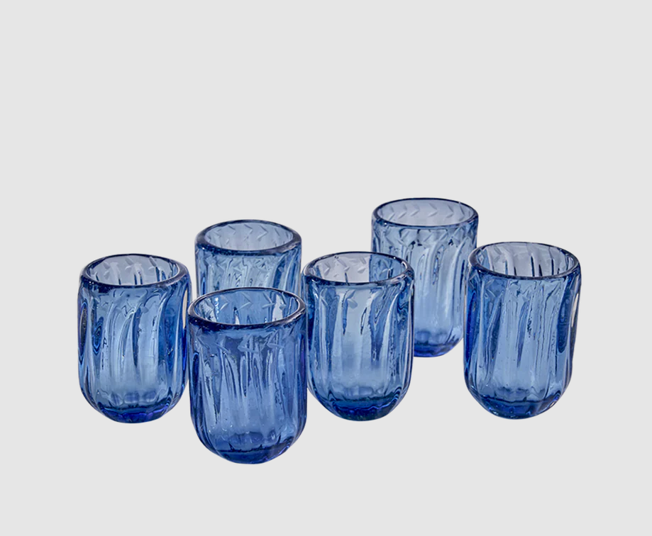 Jan Barboglio Pequeñas Acanalada - Set of 6