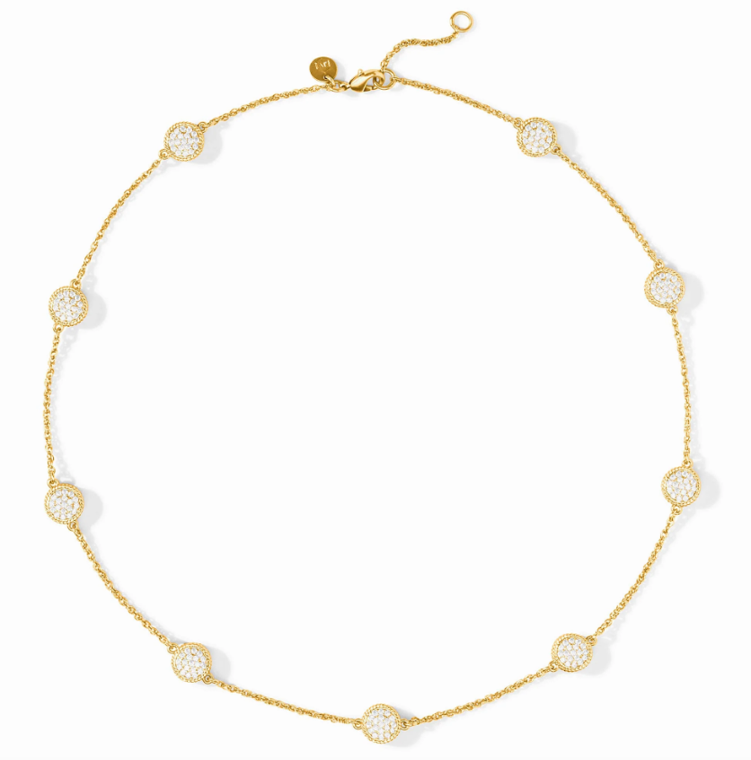 Julie Vos Windsor Delicate Station Necklace