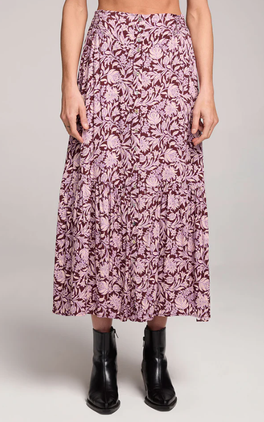 Saltwater Luxe Dagny Midi Skirt