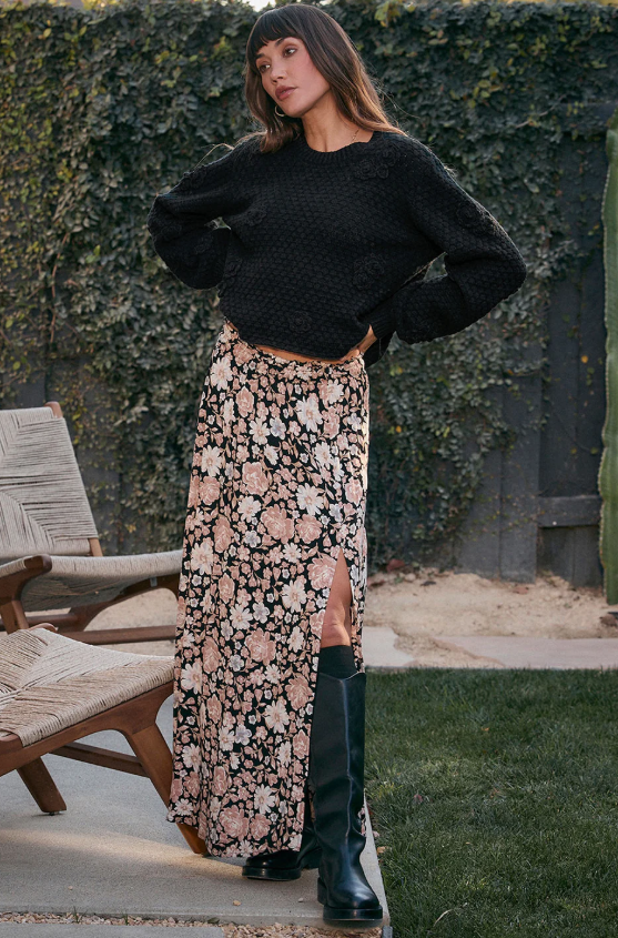 Saltwater Luxe Ida Midi Skirt