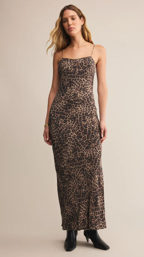 Z Supply Cielo Leopard Midi Dress
