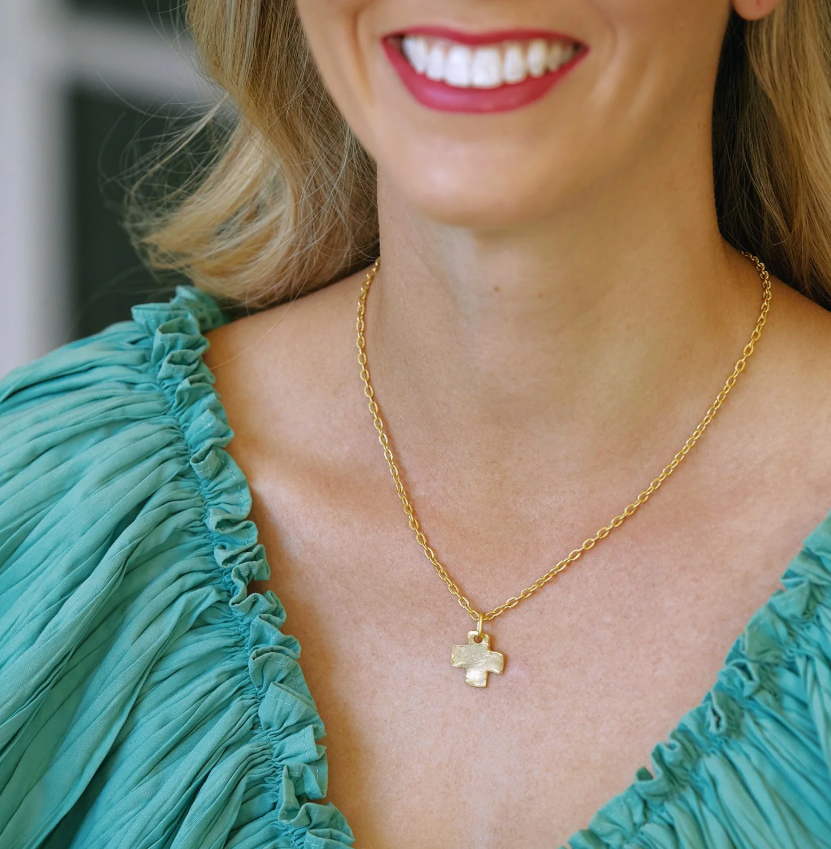 Susan Shaw Dainty Cross Necklace