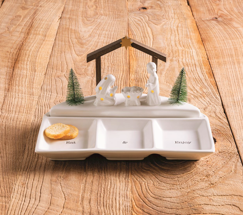 Light Up Musical Nativity Scene
