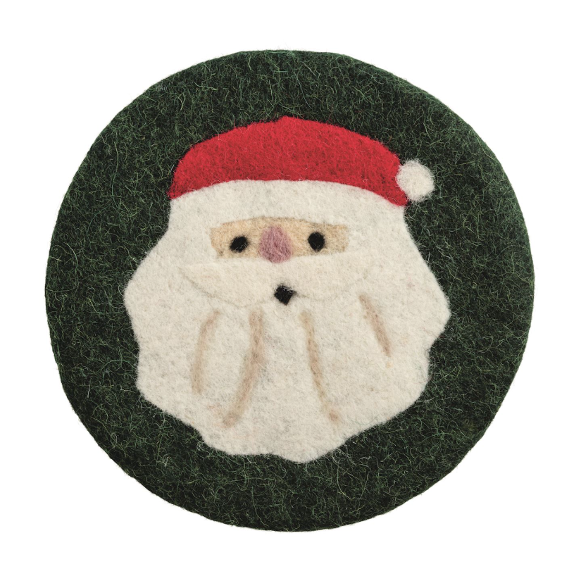 Holiday Felted Trivet