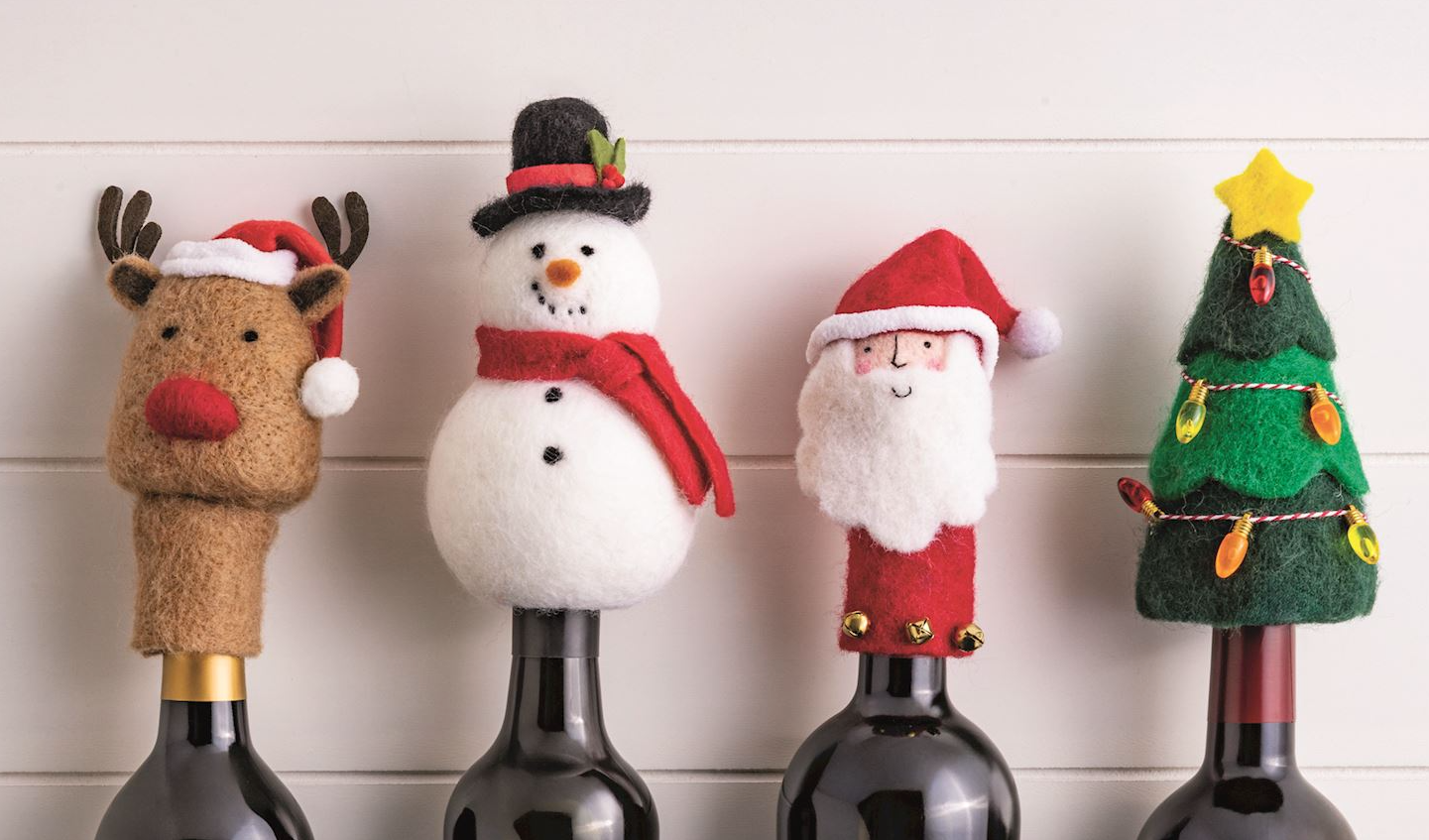 Felt Wine Bottle Topper