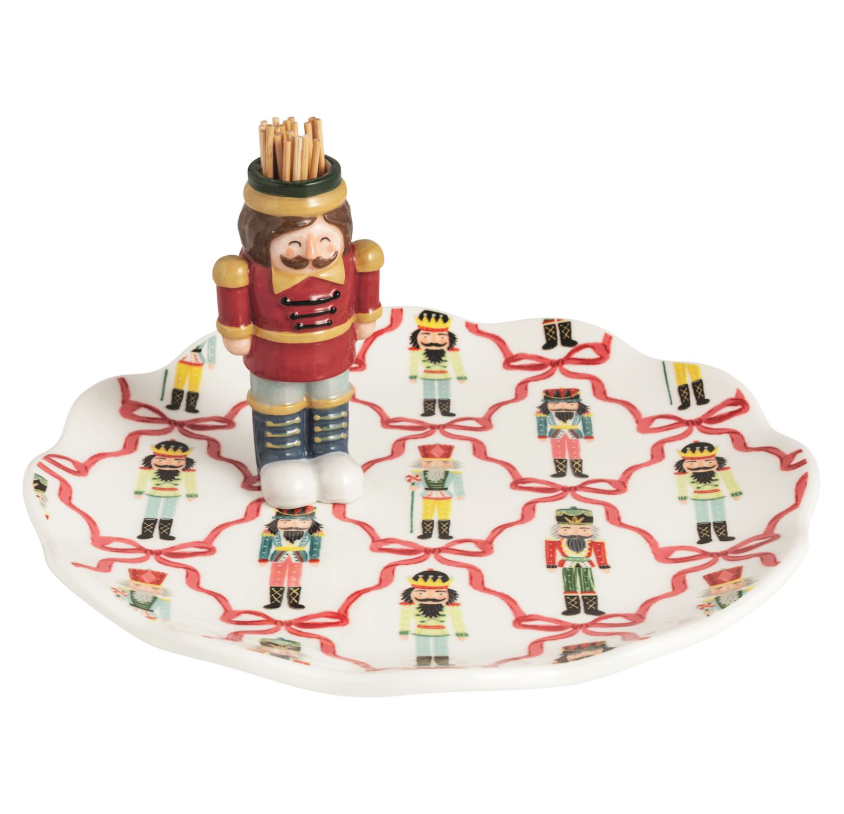 Nutcracker Toothpick Holder