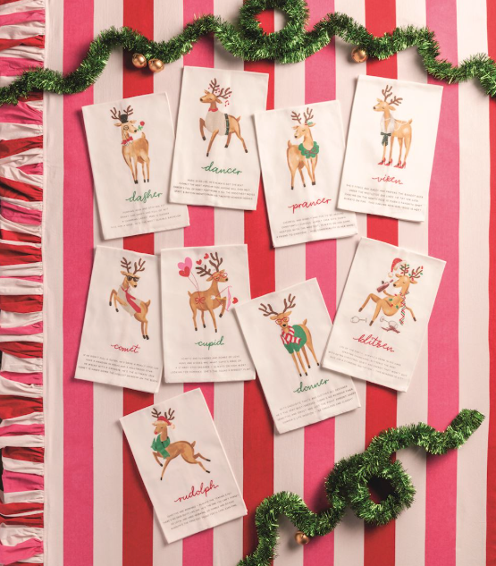 Reindeer Character Towel