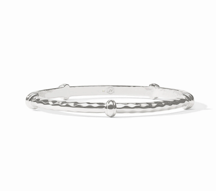 Julie Vos Savannah Bangle - Silver
