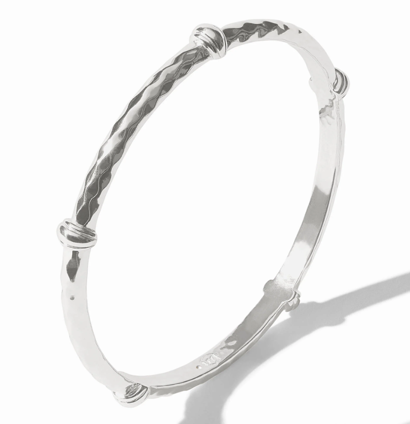 Julie Vos Savannah Bangle - Silver