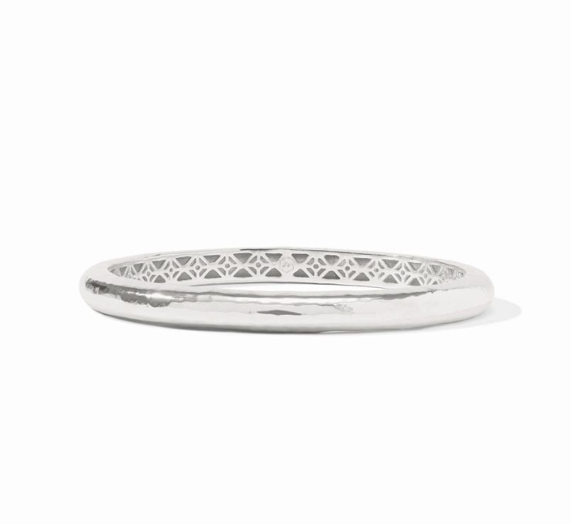 Julie Vos Havana Bangle - Silver