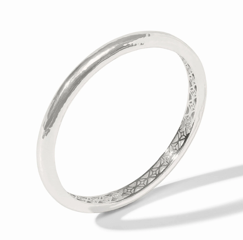 Julie Vos Havana Bangle - Silver