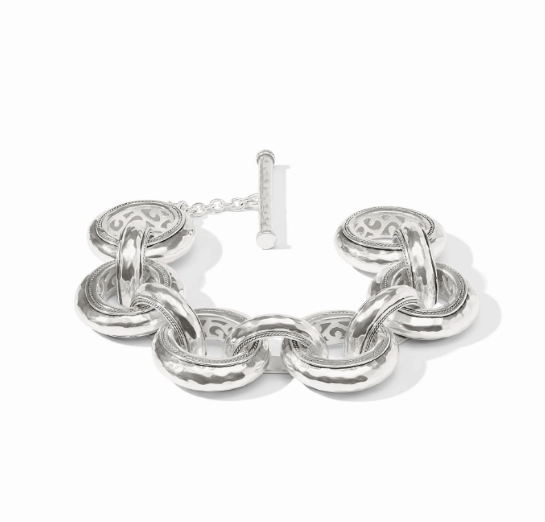 Julie Vos Cannes Link Bracelet - Silver