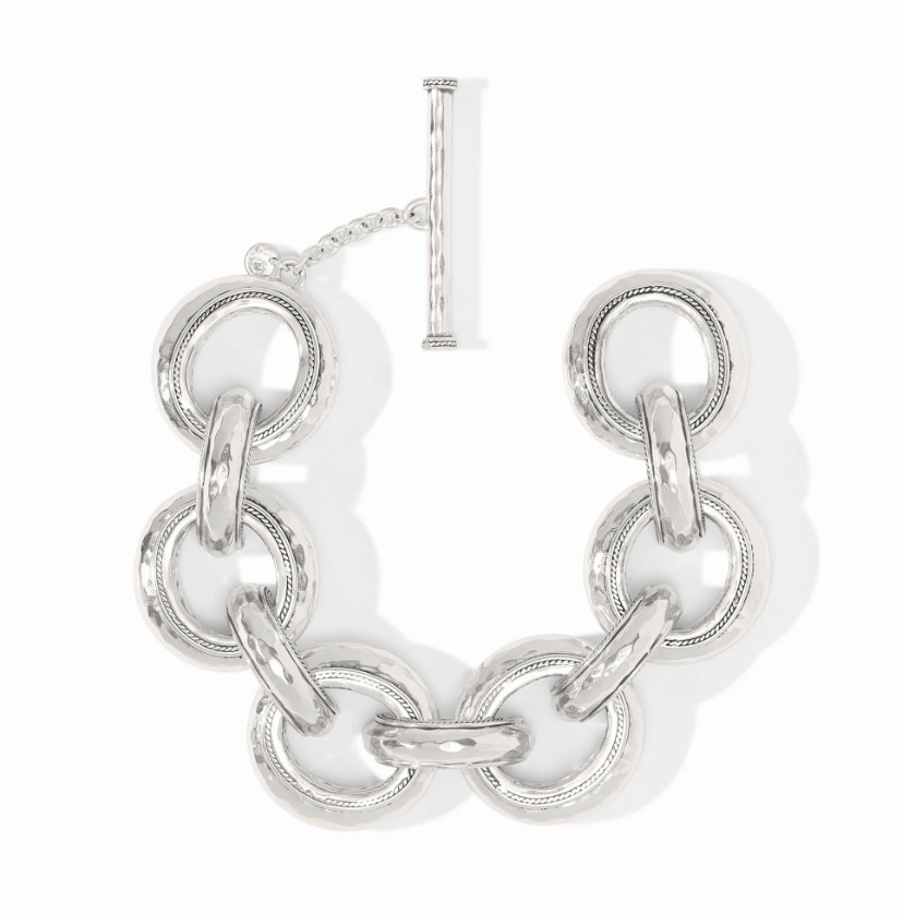Julie Vos Cannes Link Bracelet - Silver