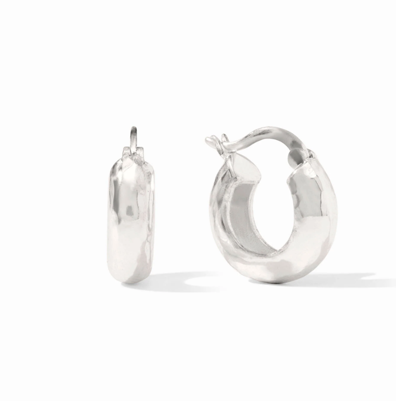 Julie Vos Catalina 2-in-1 Earring - Silver