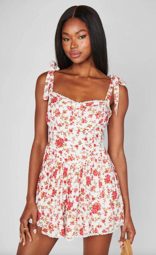 Show Me Your Mumu Regal Romper - Southern Roses