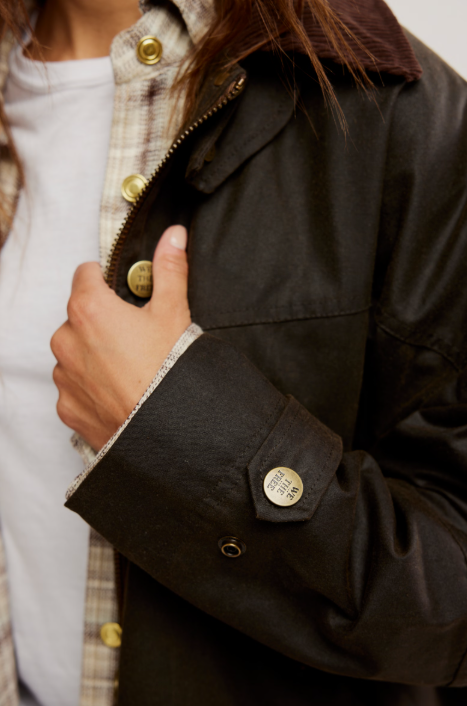 Free People Cori Waxed Jacket