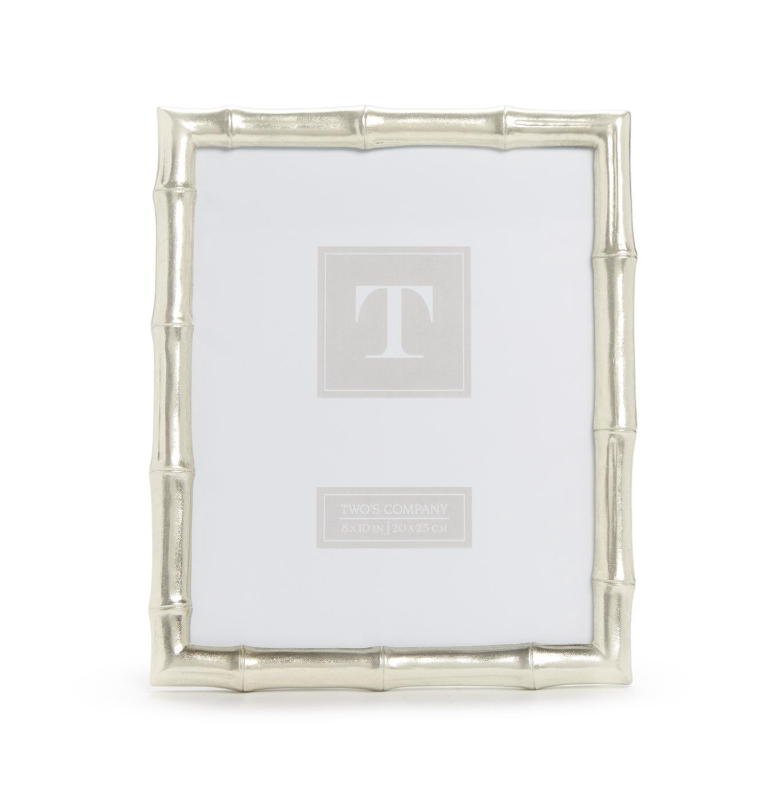 Silver Bamboo Photo Frame