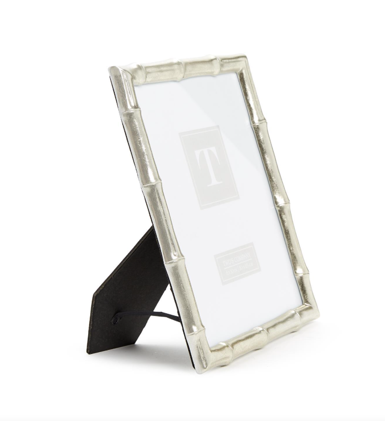 Silver Bamboo Photo Frame