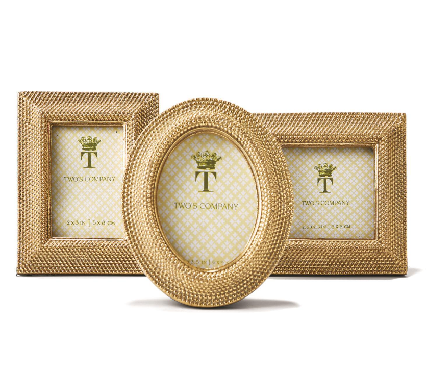Tuileries Golden Dots Photo Frame