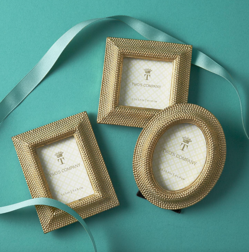 Tuileries Golden Dots Photo Frame