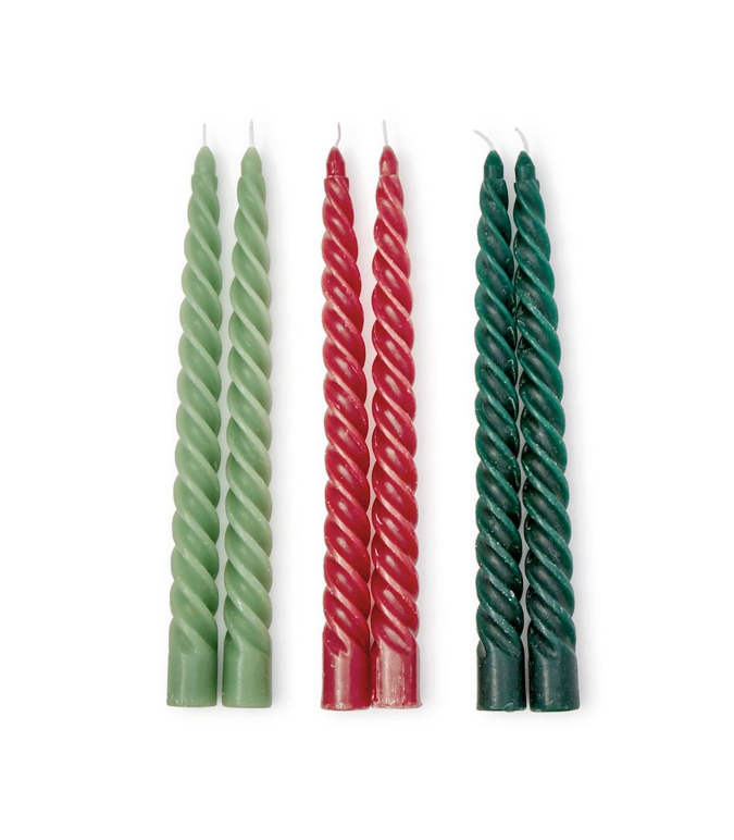 Twist & Glow Taper Candles - Set of 2