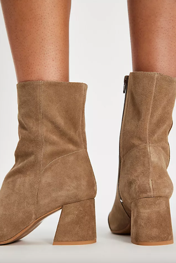 Free People Wisteria Suede Ankle Boots