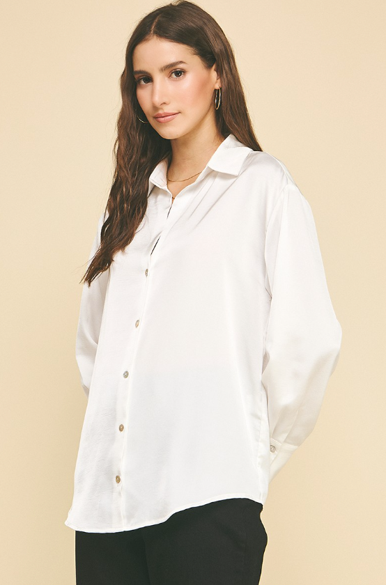 Billie Button Down Woven Shirt