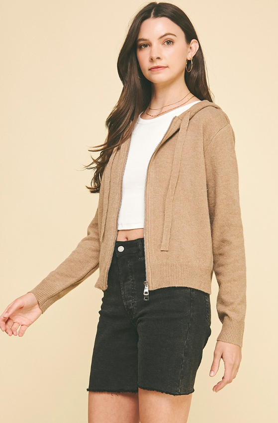 Kaydence Cozy Zip Up Hoodie Cardigan Sweater