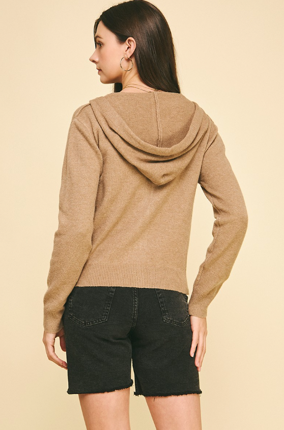 Kaydence Cozy Zip Up Hoodie Cardigan Sweater