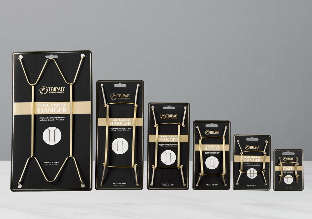 Brass Wire Plate Hanger